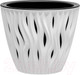 Миниатюра изображения товара Кашпо La Decoro Вдохновение / КШ-7932 (белый/черный)