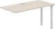 Миниатюра изображения товара Стол модульный Norden 280x60x75 / SG.264.OL.44.WH (белый/дуб светлый)