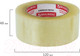 Миниатюра изображения товара Скотч Brauberg Упаковочная лента 48ммx132м / 440157