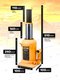 Миниатюра изображения товара Бутылочный домкрат JCB TH930001 (58035)