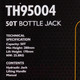 Миниатюра изображения товара Бутылочный домкрат JCB TH95004 (50т)