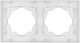 Миниатюра изображения товара Рамка для выключателей и розеток TDM Сенеж / SQ1816-0255 (серебристый металлик)