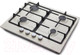 Миниатюра изображения товара Газовая варочная панель Konigin Spark 604 IV