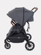 Миниатюра изображения товара Детская прогулочная коляска Rant Twinny / RA151 (Graphite)