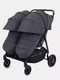 Миниатюра изображения товара Детская прогулочная коляска Rant Twinny / RA151 (Graphite)