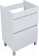 Миниатюра изображения товара Тумба под умывальник Aquanet Вега 58 / 329124 (белый глянец)