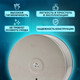 Миниатюра изображения товара Диспенсер Laima Для туалетной бумаги Professional Basic / 605048