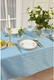 Миниатюра изображения товара Скатерть Этель Shine / 6974210 (150x250, серый/синий)