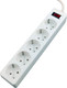 Миниатюра изображения товара Сетевой фильтр 5bites SP5W-518 5S (1.8м, белый)
