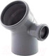 Миниатюра изображения товара Отвод внутренней канализации Ostendorf 110x45 / 904032 (с доп.входом справа)