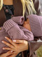 Миниатюра изображения товара Шапка детская Amarobaby Pure Love Tot / AB-OD22-PLT16/27-42 (пудровый, р.42-44)