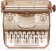Миниатюра изображения товара Конструктор EWA Печатная машинка