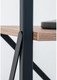 Миниатюра изображения товара Стеллаж Древпром Лофт ДП4-05 (велингтон/черный матовый)
