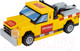 Миниатюра изображения товара Конструктор инерционный Bondibon Город Машина / ВВ6136 (желтый/красный)
