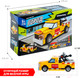 Миниатюра изображения товара Конструктор инерционный Bondibon Город Машина / ВВ6136 (желтый/красный)