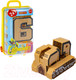 Миниатюра изображения товара Игрушка-трансформер Bondibon Bondibot Цифра 6 / ВВ5876-Б (желтый)