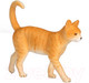 Миниатюра изображения товара Фигурка коллекционная Konik Кошка Рыжая полосатая / AMF1081