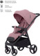 Миниатюра изображения товара Детская прогулочная коляска Carrello Bravo 2024 / CRL-8512 (Crystal Pink)