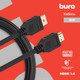 Миниатюра изображения товара Кабель Buro BHP1.5M (1.5м, черный)