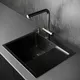 Миниатюра изображения товара Мойка кухонная РМС MRK-5851BL-L (с дозатором)