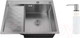 Миниатюра изображения товара Мойка кухонная РМС MRK-6350BL-R (с дозатором)