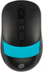 Миниатюра изображения товара Мышь Оклик 310MW (черный/синий)