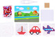 Миниатюра изображения товара Развивающая игра Школа талантов Термомозаика. Веселый транспорт / 7573604