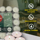 Миниатюра изображения товара Набор свечей Bolsius Чайные парафиновые на 3.5 часа горения (50шт)