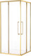 Миниатюра изображения товара Душевой уголок Cezares RELAX-304-A-2-80-C-BORO (брашированное золото)