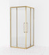 Миниатюра изображения товара Душевой уголок Cezares RELAX-304-A-2-80-C-BORO (брашированное золото)