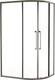 Миниатюра изображения товара Душевой уголок Cezares RELAX-304-RH-2-120/90-C-GM (оружейная сталь)