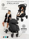 Миниатюра изображения товара Детская прогулочная коляска Amarobaby Strollin'Joy / AB23-10STROLLINJOY/09 (черный)