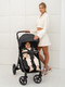 Миниатюра изображения товара Детская прогулочная коляска Amarobaby Strollin'Joy / AB23-10STROLLINJOY/09 (черный)