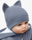 Миниатюра изображения товара Шапочка для малышей Amarobaby Nature Essence Cat / AB-OD22-NE16Ca/11-42 (серый)