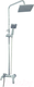 Миниатюра изображения товара Душевая система со смесителем Центр Сантехники Грация №4 D200 ДС1001-9К