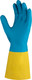 Миниатюра изображения товара Перчатки защитные Jeta Safety К80 Щ50 / JNE711-10-XL (р.10/XL, желтый/голубой)