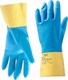 Миниатюра изображения товара Перчатки защитные Jeta Safety К80 Щ50 / JNE711-11-XXL (р.11, желтый/голубой)