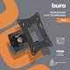 Миниатюра изображения товара Кронштейн для телевизора Buro FL0 (черный)