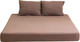 Миниатюра изображения товара Простыня с наволочками Lilia КПБт-160 (капучино)