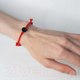 Миниатюра изображения товара Браслет Wolves Красная нить с авантюрином 40805 (каирская ночь)