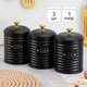 Миниатюра изображения товара Набор емкостей для хранения Elan Gallery Tea, Coffee, Sugar / 240392 