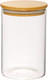 Миниатюра изображения товара Емкость для хранения Handy Home С бамбуковой крышкой 100x100x150 / Muj-08 (950мл, прозрачный)