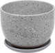 Миниатюра изображения товара Вазон Вещицы Терраццо BH-91-4 (серый)