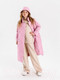 Миниатюра изображения товара Пальто детское Amarobaby Trendy / AB-OD22-TRENDY29/06-116 (розовый, р.116-122)