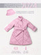 Миниатюра изображения товара Пальто детское Amarobaby Trendy / AB-OD22-TRENDY29/06-116 (розовый, р.116-122)