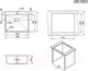 Миниатюра изображения товара Мойка кухонная GRANULA GR-5951 (сатин)