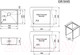 Миниатюра изображения товара Мойка кухонная GRANULA GR-5445U (сатин)