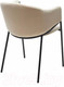 Миниатюра изображения товара Стул M-City Дилл / 688M05711 (H-06 бежевый велюр/черный каркас)