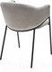 Миниатюра изображения товара Стул M-City Дилл / 688M05712 (H-09 светло-серый велюр/черный каркас)
