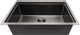 Миниатюра изображения товара Мойка кухонная STELLAR S6050NB-A (нано черный, c доской)